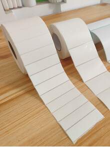 100 piezas Etiquetas de alimentos en blanco impermeables y removibles para congelador, cocina, despensa y frascos - 70*20 mm - Ver 6