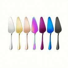 1pc Home Kitchen Supplies, Stainless Steel Cake Spatula Birthday Cake Knife Gold Rose Gold Bright Black Kitchen Household Baking Tools Pizza Cake Spatula - View 7