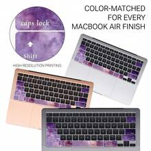 1pc Cute Cat Pattern Sticker Compatible With Apple Air Keyboard Function Keys, Cartoon Design Partial Skin Decal, Self-Adhesive Decorative Removable No-Residue Personalized Sticker - View 9