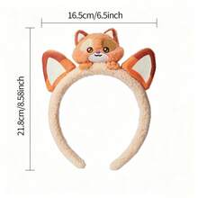 Miniso 絨毛髮箍 Judy 與 Nick 可愛卡通髮箍 角色扮演服裝 洗臉化妝用髮飾 禮物 - 彩色 - 查看 13