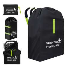 1pc Luxury Stroller Travel Bag, Baby Stroller Storage Bag, Dust Cover, Airplane Check-In Bag - Multicolor - View 1