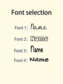 Custom Stamps, Personalized Stamp, Style Icon Self Inking Stamp With Matching Labels For Clothes Bags, Customized Text Design, Customizable Gift. - Style a - View 4