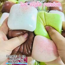 紓壓捏捏樂 - 特大號莓果吐司 - 1個 - 奶油吐司 - 抹茶吐司麵包 - 厚吐司質感緻密柔軟且有黏性 - 像捏雲朵棉花糖般的觸感 - 柔軟慢回彈 - 紓壓捏捏玩具 - 生日、畢業、母親節、畢業季、婚禮季的完美禮物 - 彩色 - 查看 18