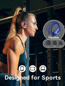 Tagry T16 Ear-Hook Wireless Bluetooth Earbuds, 40-Hour Battery Life, IPX5 Waterproof, LED Display, Suitable For Sports And Daily Use - View 8
