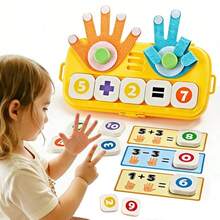 Children's Learning Toys - Early Education And Intelligence Toys For Addition And Subtraction Within 10 - Mathematical Teaching Aids For Developing Thinking Skills Through Entertainment - Multicolor - View 1