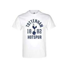 Tottenham Hotspur FC Unisex Adult Established 1882 T-Shirt - White - View 2