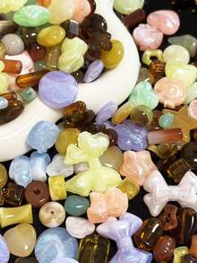 Luminous Fine Sparkling Multi-Color Beads, DIY Handmade Mobile Phone Chains, Necklaces, Bracelets, Pendant Decorative Materials - Multicolor - View 9