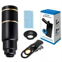 22x Telephoto Zoom Lens For Smartphone Photography, Long-Focus Lens Accessory Compatible With Phone Cameras - View 10