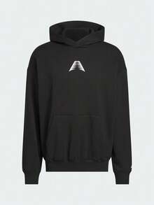 Adidas 男士 ANTED BT HOODY 針織連帽衛衣 KC8460 - 黑色 - 查看 2
