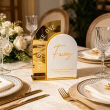 Tarjeta de Número de Mesa Estilo Internet, Hecha de Material Acrílico de Alta Calidad, Detalles Exquisitos. Este Letrero de Escritorio Creativo Presenta un Diseño Neutro, Adecuado para Banquetes, Fiestas, Restaurantes, Bodas y Varias Festividades. - Varios estilos - Ver 10