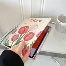 1個書本式支架保護平板電腦保護殼，相容 A16 2025、 Galaxy Tab S9 FE/S8 Plus/S7/S10、Oppo Pad、 Matepad、Vivo Pad、Honor Pad、 Xiaoxin Pad - 彩色 - 查看 5