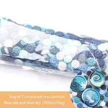 300pcs/Bag Sealing Wax Beads, Sunflower Mixed Color Sealing Wax Pellets, For Invitations/Envelopes/Bookmarks/Art Supplies/DIY Crafts/Gift Decoration Sealing Wax Material - 300 Sunflower Wax Granules/bag - View 20