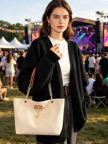Women Tote Bags - Brown - View 10