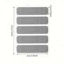 5/20/50/100pcs Window Screen Repair Patches, Self-Adhesive Repair Kit, Indoor Insect, Fly, Mosquito Proof Window Screen Mesh, Window Screen Door Repair Patches - Multicolor - View 5