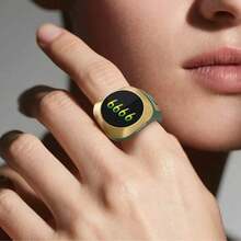 New Touch Counter, Luminous Visible Hand-Press Ring-Shaped Rechargeable Smart Digital Display Electronic Tally Counter, Manual Counting Suitable For Knitting Counting, Prayer Counting TASBIH, Game Counting, Sports Counting, Other Counting, Etc. - Multicolor - View 2