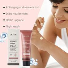 2 piezas Crema de manos con retinol y manteca de karité, cuidado hidratante para las manos, mejora las líneas finas, nutre la piel seca, reduce las arrugas, retiene la humedad, crema de manos anti-sequedad - Múltiples fragancias - Ver 10