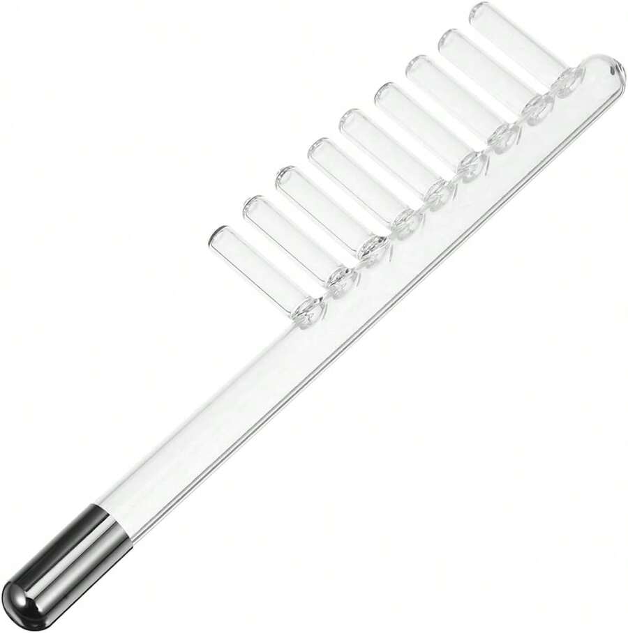 MAGICLULU Peine De Reemplazo Para Instrumento De De Alta Frecuencia Transparente Accesorio Compacto Para Cuidado Capilar Y Alivio Del Cuero Cabelludo - como se muestra - Ver 1