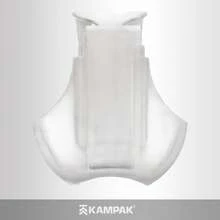 Kampak KW295 High-Strength Polymer Handcuff Case, Handheld Padlock Cover - TRANSPARENT - View 5