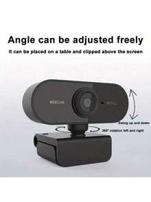 1080P Full HD Auto Focus Webcam, Built-In Microphone And Privacy Cover, USB Plug And Play Computer Camera, 360° Rotatable Clip-On Webcam, Suitable For Online Meetings, Online Classes, Live Streaming, Video Calls - View 11