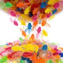 14pcs Set - Realistic Goldfish Floating Set With Fish Tail Decor, Made Of Lifelike Plastic Material, Suitable For Indoor/Outdoor Use, No Battery Required, Perfect Accessory For Summer Pool Party Or Bathtub Entertainment - A - View 6