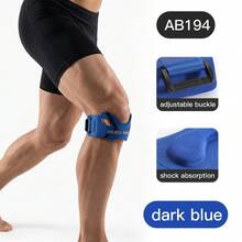 Vilico 1pc Sports Patella Knee Strap, Unisex Knee Support, Suitable For Running, Basketball, Cycling, Fitness And Daily Sports Patella Stabilization Strap - Multicolor - View 10