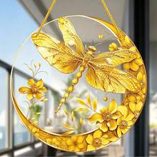 Dragonfly Acrylic Garden Decor Perfect Housewarming Or Thanksgiving Gift - Multicolor - View 1