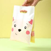 10/25/50入 農場動物禮品袋 25*16.5CM 糖果零食袋 可重複使用 穀倉主題禮品手提袋 嬰兒洗禮 生日派對伴手禮 - 彩色 - 查看 5
