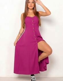 Swisz Women Dresses - Hot Pink - View 1