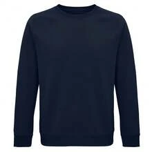 SOLS Unisex Adult Space Organic Raglan Sweatshirt - French Navy - View 1