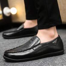 Sepatu Jalan Ringan dan Nyaman untuk Pria, Sepatu Sneaker Kasual Bertali - Hitam - View 3