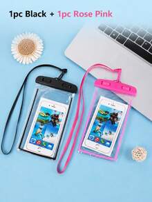 1/2/3pcs Universal Waterproof Phone Pouch/Case, Compatible With IPhone 17, 16, 15, 14, 13 Pro, Max Plus, Suitable For Swimming, Rafting, Diving, Underwater Photography, Beach, Outdoor Sports, Summer Travel, Vacation, Back To School Essential - Multicolor - View 34