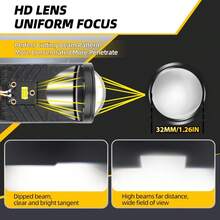 JINGMA 2pcs Ultra Bright LED Headlight Bulbs For Cars,  300000LM, 1000% BRIGHTNESS, 9570 CHIP Car Lighting Upgrade | Aluminum Body, 6500K, Bright CSP Chip New Upgraded Design LED Plug-N-Play Bulbs, Canbus Error-Free, Fit For Cars - /H9/H11/H16 - 查看 4