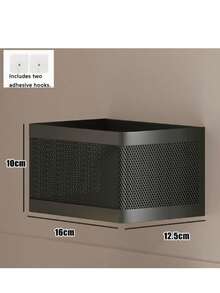 1pc Kitchen Storage Rack, Magnetic Side Fridge Storage Rack, Magnetic Hanging Basket For Gap, Spice Rack, Kitchen Storage, Kitchen Utensils, Kitchen Accessories, Kitchen Organizer Basket - Multicolor - View 2