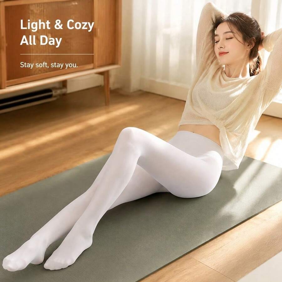1 Pair High Elasticity Nylon Blend Material, Soft And Skin-Friendly, Tear-Resistant, No Elastic Band Mark Design, Comfortable For Long-Term Wear, Reinforced Toe To Reduce Puncture Risk And Extend Lifespan, Anti-Slip Cuff Design, Stable And Secure During Dance And Sports - Dance Bodysuits - View 1