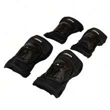 Motorcycle Knee Pads, PP Shell Anti-Fall Riding Guards With Shock Absorption, 4-Piece Set Windproof & Warm Protective Gear For Adults - Knee Pads (Female) - View 7