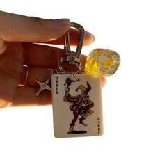 2026 New Compact Gaming Style Multi-Pendant Keychain Charms, Daily Carry Bag Decoration Accessories, Colorful - Multicolor - View 4