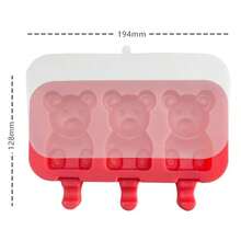 Silicone Tray - Large Silicone Mold With Leak-Proof Removable Lid, Reusable, Square Tray, Easy Release, Suitable For Cocktails, Whiskey, Stackable Flexible Ice Cubes - Multicolor - View 15