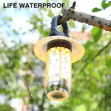1PC Super Bright LED Flashlight, Powerful Long Range Searchlight With Hanging Hook, 2-In-1 Multi-Functional Lamp For Outdoor Camping Hiking - A - View 5