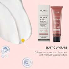 2 piezas Crema de manos con retinol y manteca de karité, cuidado hidratante para las manos, mejora las líneas finas, nutre la piel seca, reduce las arrugas, retiene la humedad, crema de manos anti-sequedad - Múltiples fragancias - Ver 8