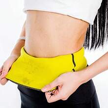 1pc Unisex Fitness Abdominal Support Waist Belt, Sweat-Absorbing Waist Shaping Band, Suitable For Core Strength Training, Yoga And Gym Workouts - Multicolor - View 3