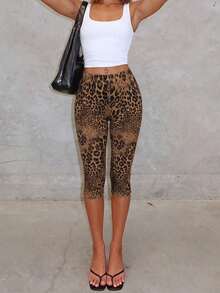 Brown Leopard Print