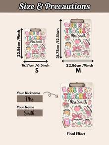 Tableaux d'écriture décoratifs en acrylique transparent personnalisables, cadeau parfait pour les enseignants, convient pour les bureaux de classe, la rentrée scolaire et les fournitures de bureau de classe. Disponible en sets de une pièce, trois pièces et cinq pièces. - Multicolore - Voir 4