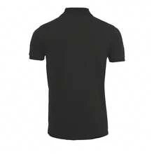 SOLS Mens Phoenix Short Sleeve Pique Polo Shirt - 黑色 - 查看 2