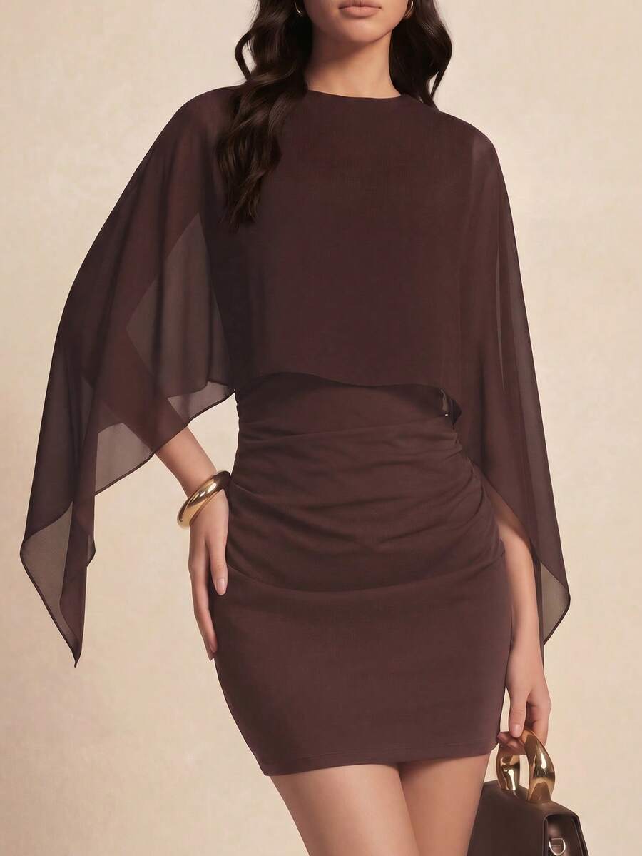 Women Party Other Wear - Whole Grain Coffee - View 1
