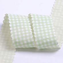 Wavy Edge Plaid Ribbon DIY Bow Baking Floral Clothing Decoration Ribbon - Multicolor - View 15