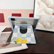 1個書本式支架保護平板電腦保護殼，相容 A16 2025、 Galaxy Tab S9 FE/S8 Plus/S7/S10、Oppo Pad、 Matepad、Vivo Pad、Honor Pad、 Xiaoxin Pad - 彩色 - 查看 5