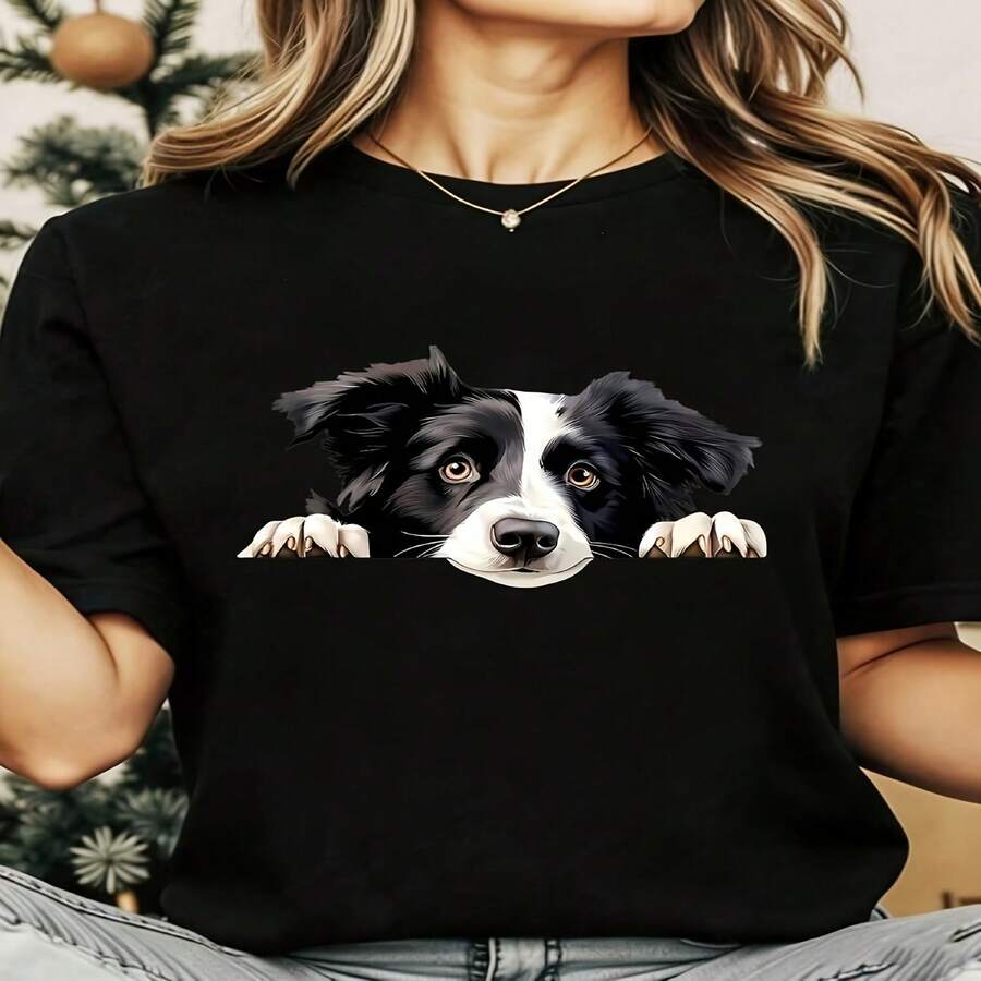Women T-Shirts - Black 265 - View 1