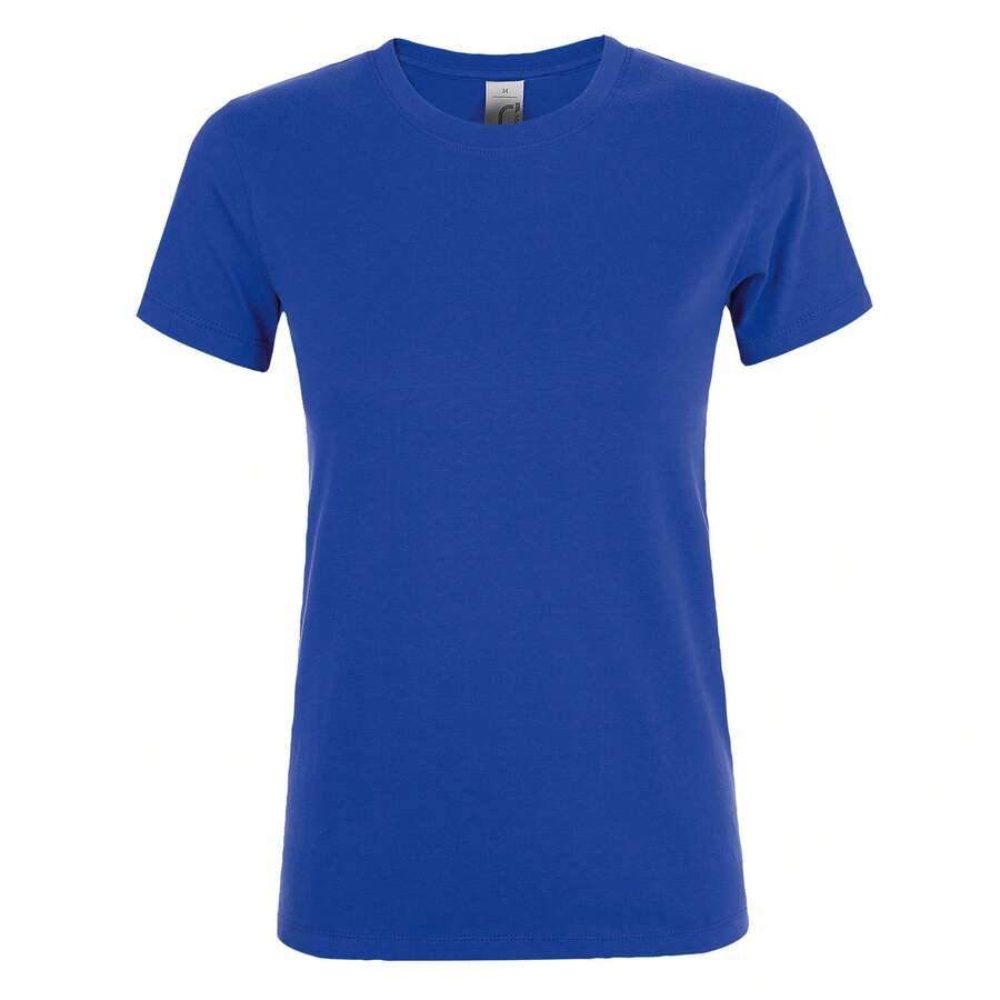 SOLS Womens/Ladies Regent Short Sleeve T-Shirt - Royal - View 1