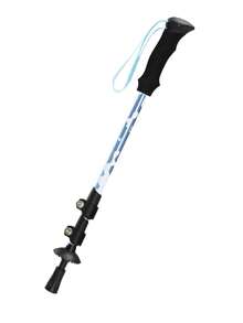 CAMEL CROWN Children's Hiking Poles, Lightweight Aluminum Alloy Multi-Function Telescopic Poles, Professional Outdoor Climbing Poles - Cloud and Water Blue - View 5