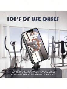 4pcs Silicone Suction Cup Phone Stickers, Strong Adhesion, Firmly Attach To Various Smooth Surfaces; Self-Adhesive, Washable And Reusable, Multifunctional Phone Stand Function, Compatible With All Phone Models - Multicolor - View 6